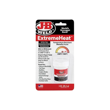 J-B Weld J-B Weld ExtremeHeat High Strength Automotive Adhesive Paste 3 oz 37901
